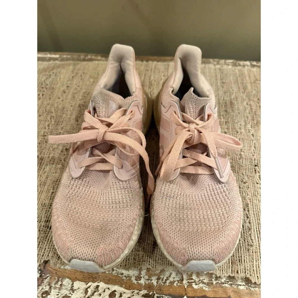 Adidas Womens UltraBoost 20 Vapour Pink Running Athletic Shoes 7.5 FV8358